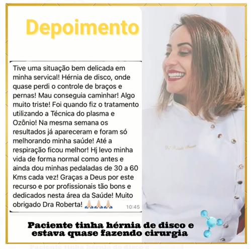 Depoimentos - Dra Roberta Franco